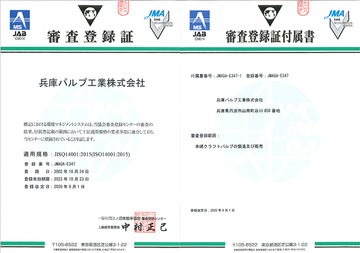 Certificate of Registration